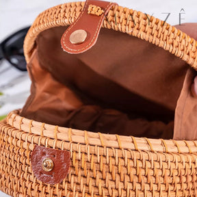 Bolsa de Praia Rattan Artesanal Darya™