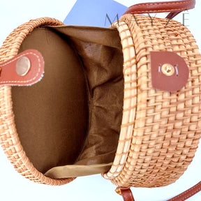 Bolsa de Praia Rattan Artesanal Darya™