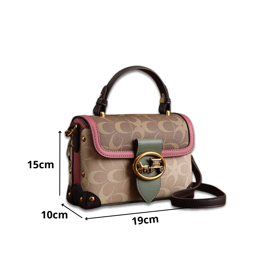 Bolsa de Couro Trunk Vicenza™