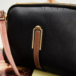 Bolsa Couro Legítimo Crossbody Clara™