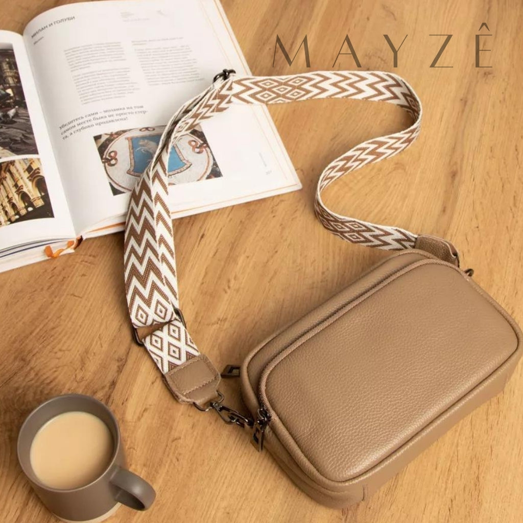 Bolsa Crossbody Couro Legítimo Alice™